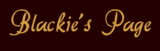 Blackie's Page